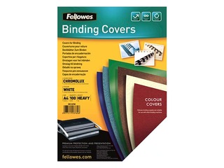 Köites tagakaas Fellowes Chromo A4, valge (100 tk.)