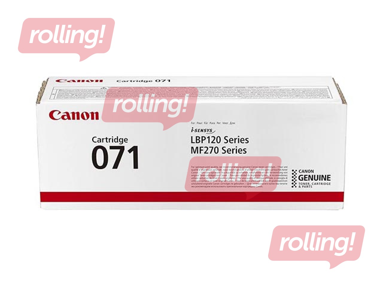 Tonera Kasete Canon 071, Melna (1200 lpp)