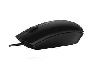 Pele ar vadu Dell MS116, USB, Melna