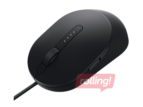 Wired Mouse Dell Laser MS3220, USB, Black