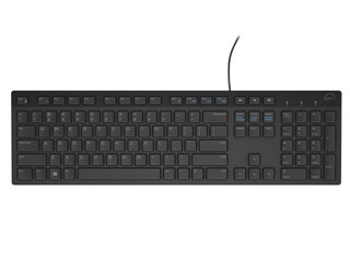 Klaviatūra Dell KB216 Standard, ENG / RUS, USB