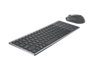 Klaviatuur ja hiir Dell KM7120W Wireless, 2,4 GHz, Bluetooth 5,0, ENG / RUS, tumehall