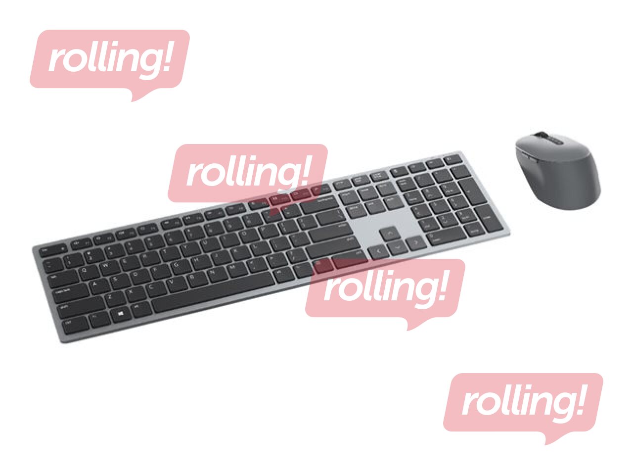 Dell Premier Multi-Device KM7321W - Keyboard and mouse set, 2.4 GHz, Bluetooth, US
