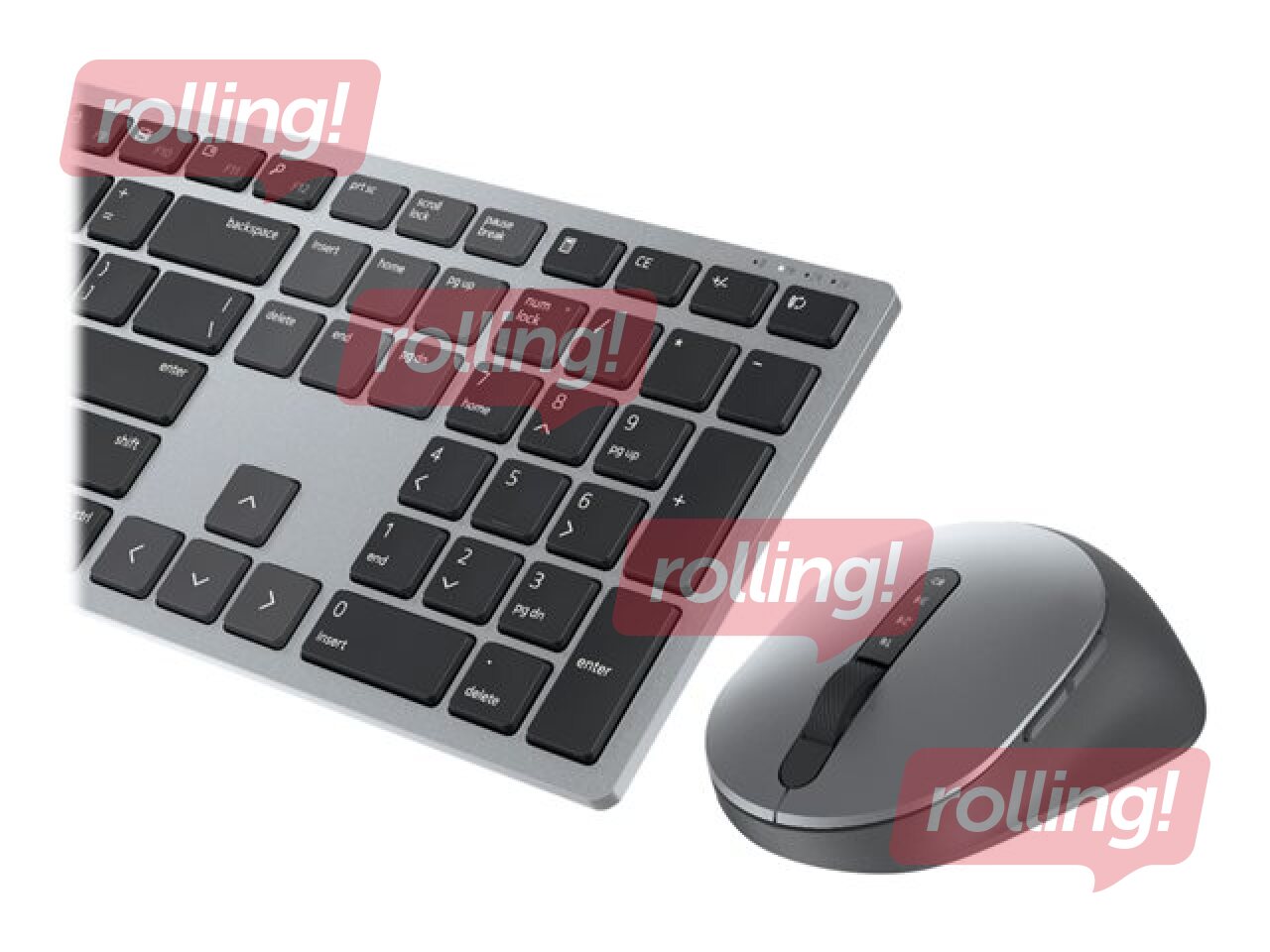Dell Premier Multi-Device KM7321W - Keyboard and mouse set, 2.4 GHz, Bluetooth, US