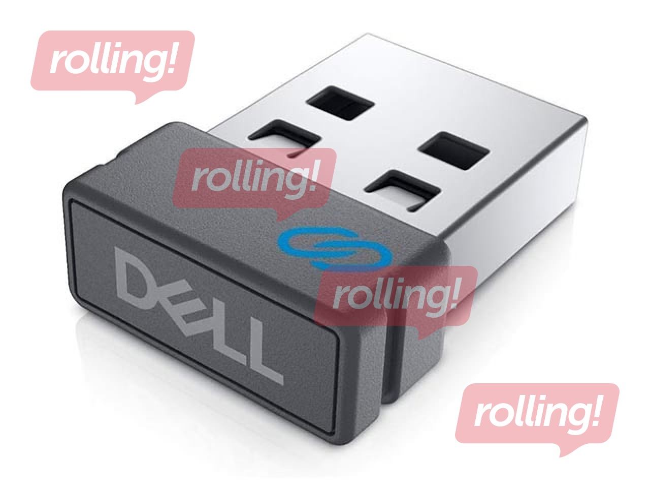Клавиатура и мышь Dell Pro KM5221W, беспроводные (2,4 ГГц), международные США
