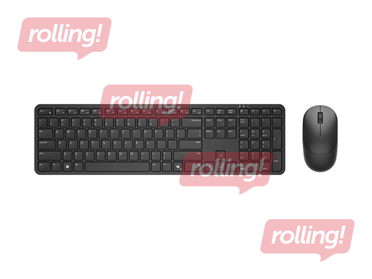 DELL Pro 5 juhtmeta klaviatuuri ja hiire komplekt – KM526