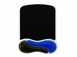 Datorpeles paliktnis ar integrētu plaukstu atbalstu Kensington Duo Gel, zils/dūmakains