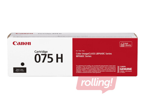 Toner Cartridge Canon 075H, black (3500 pages)