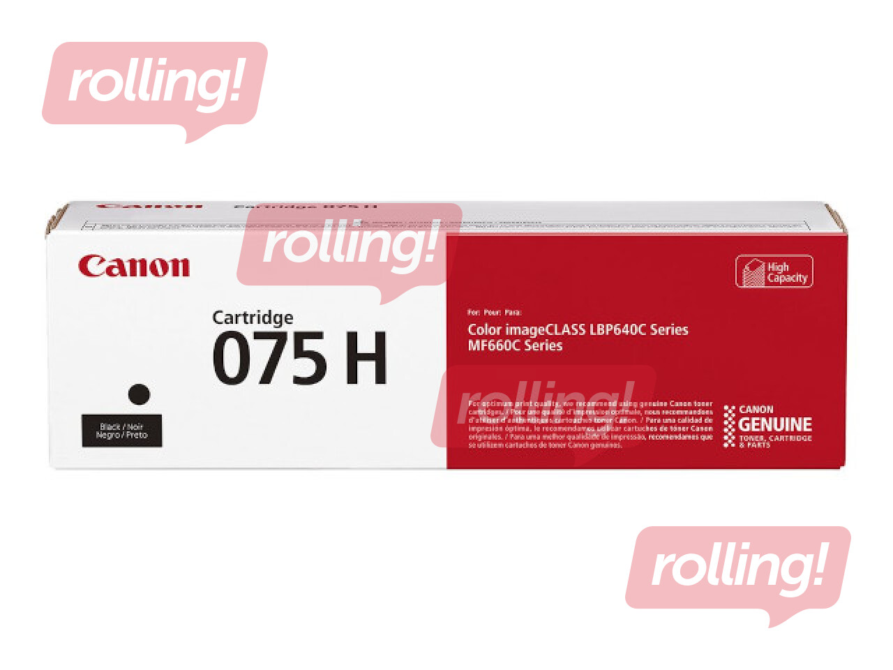 Toner Cartridge Canon 075H, black (3500 pages)