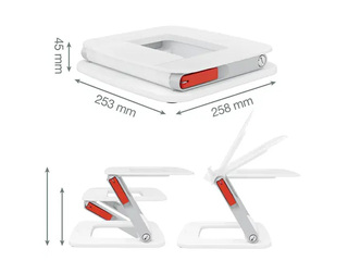 Подставка для ноутбука Leitz, Ergo Adjustable, Multi-Angle Laptop Stand