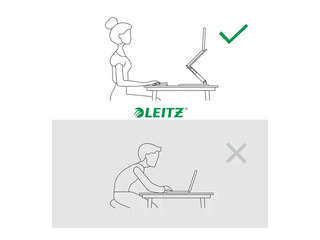 Подставка для ноутбука Leitz, Ergo Adjustable, Multi-Angle Laptop Stand
