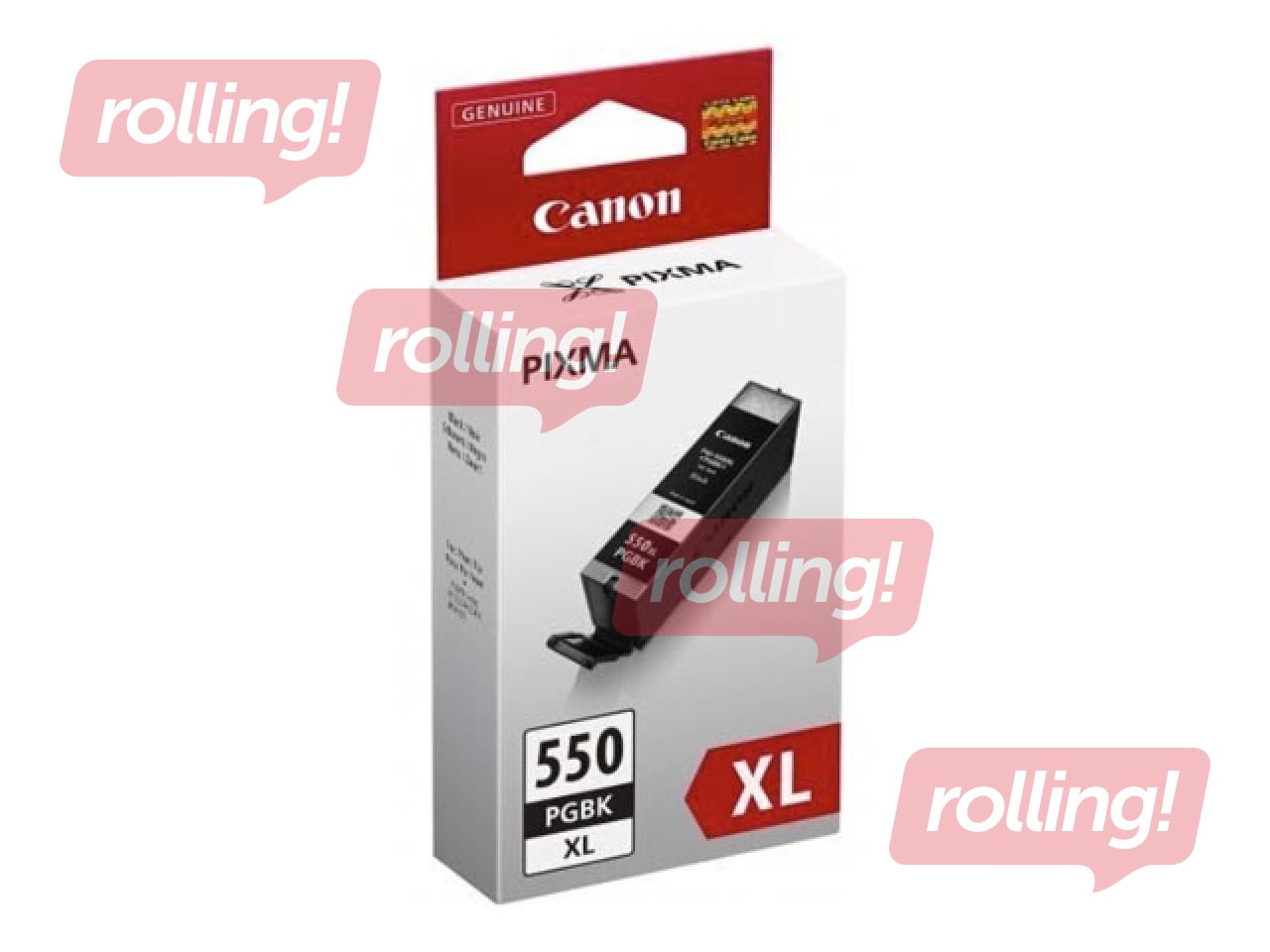 Tindikassett Canon PGI-550XL PGBK, pigment must, 22ml 