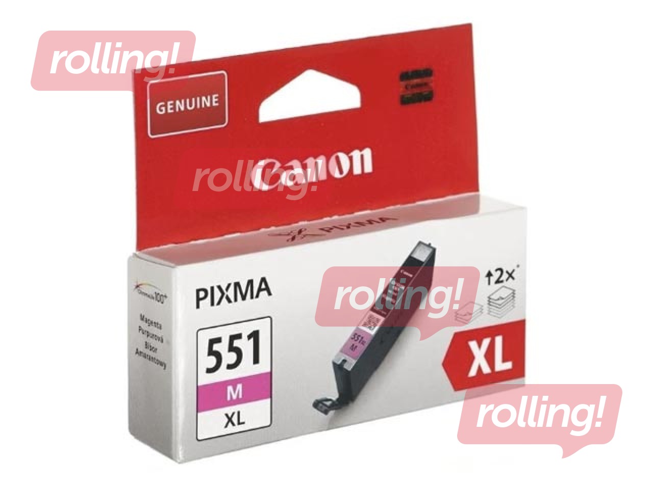 Ink cartridge Canon CLI-551 XL, magenta, 11ml
