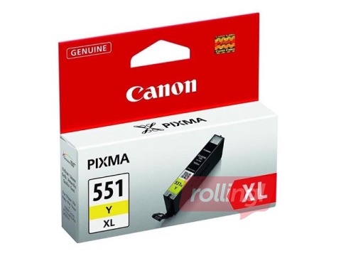 Чернильный картридж Canon CLI-551 XL, жёлтый, 11ml