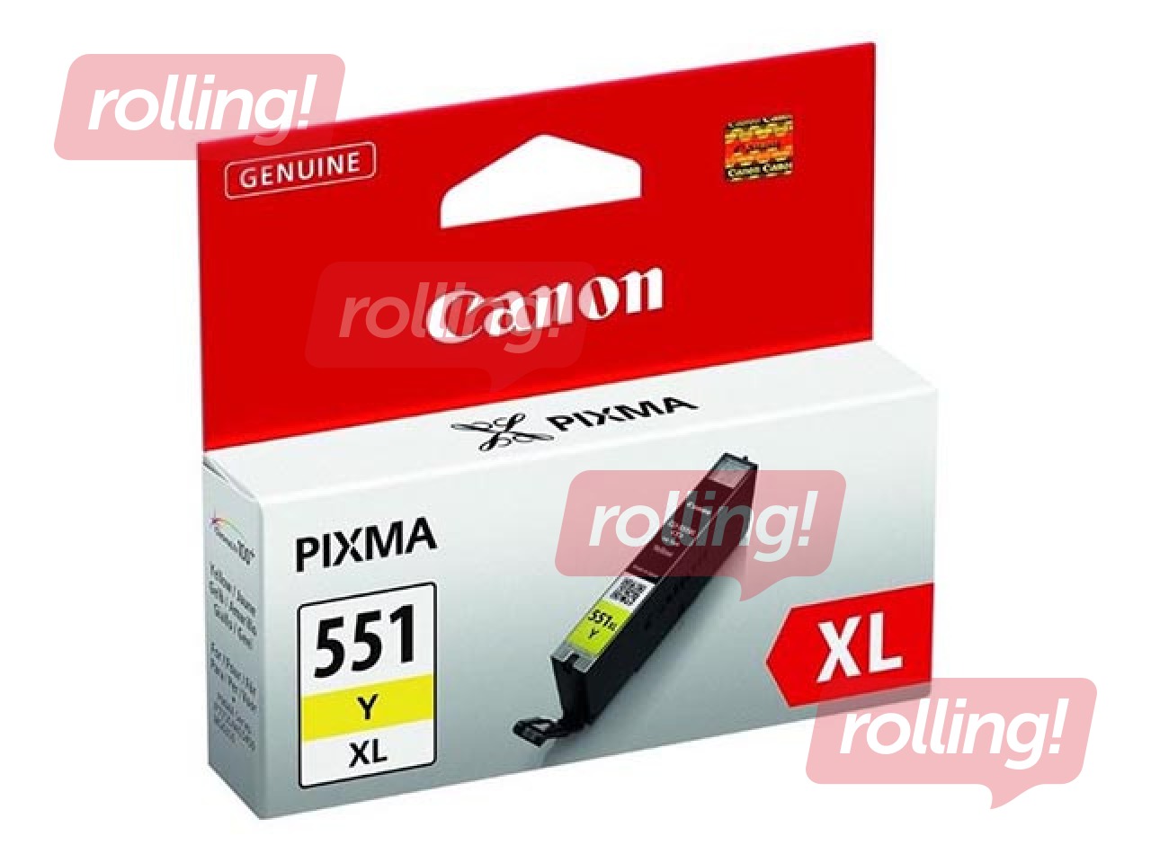 Чернильный картридж Canon CLI-551 XL, жёлтый, 11ml