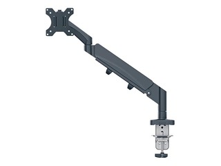 Monitora stiprinājums Leitz Ergo Space Saving Single, tumši pelēks