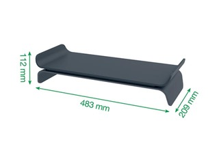 Ergonoomiline monitori alus Leitz, hall