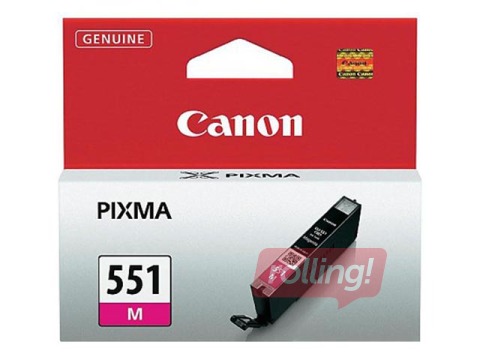 Tindikassett Canon CLI-551, punane, 7ml