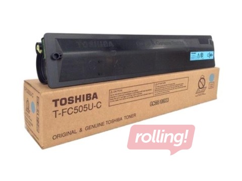 Toshiba Toner T-FC505E, Cyan (33600 pgs)