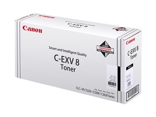 Toonerkassett Canon C-EXV8, must, (25000 lk)