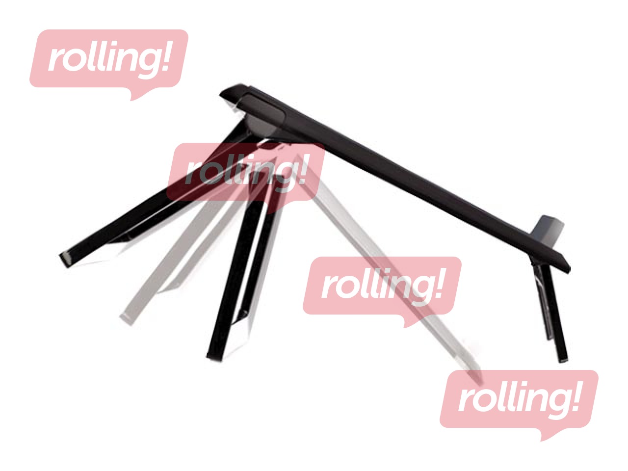 Fellowes I-Spire seeria sülearvuti alus, must, kuni 17