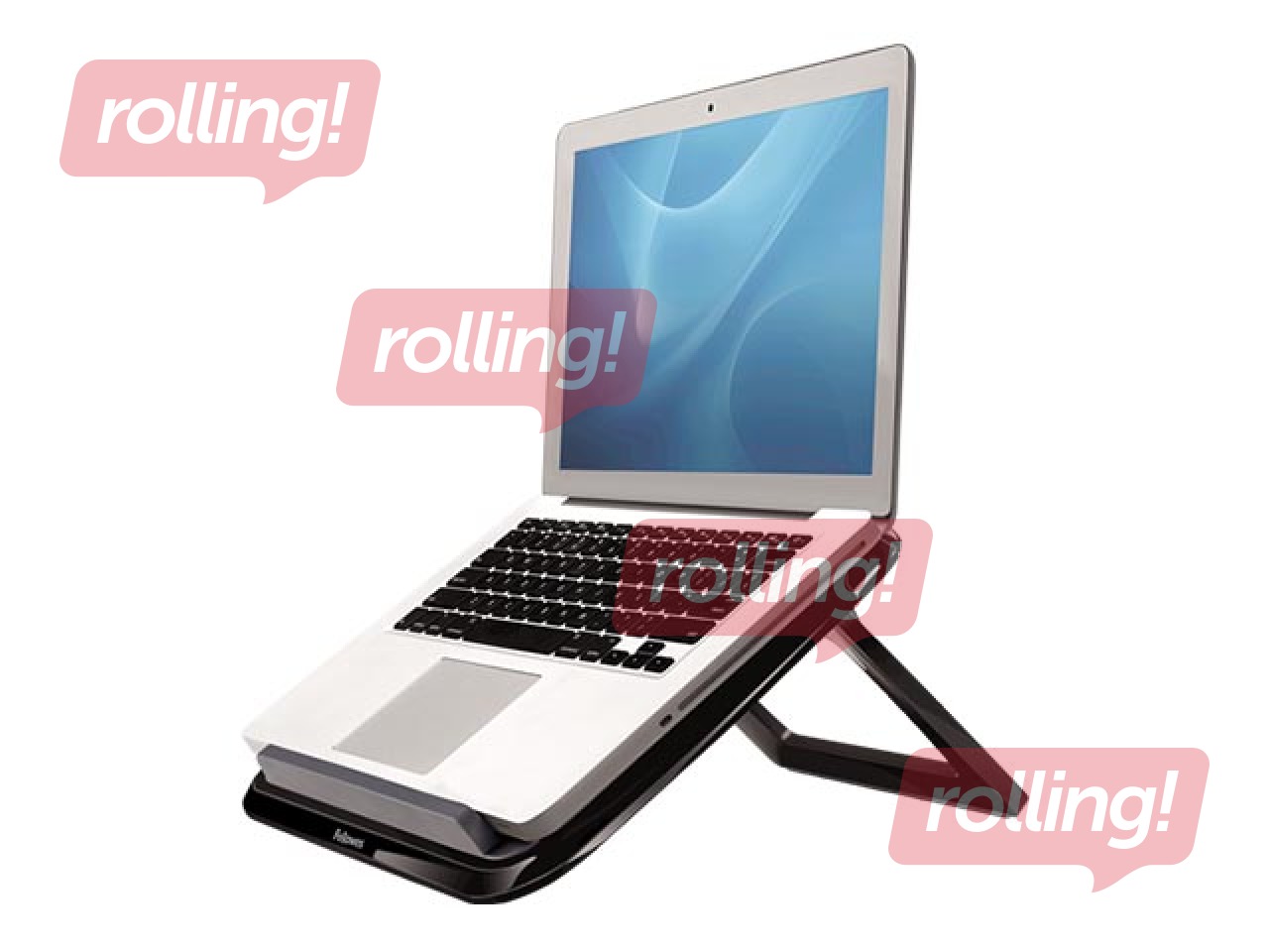 Fellowes I-Spire seeria sülearvuti alus, must, kuni 17