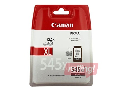 Toner cartridge CANON PG-545 XL, black, (400 lpp.)