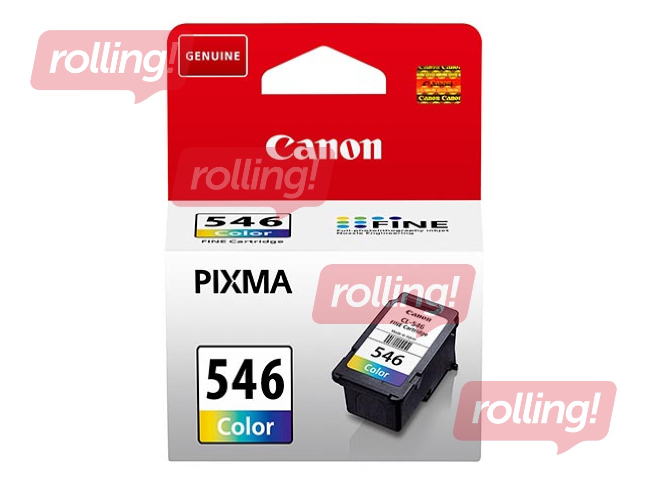 Tintes kasete CANON CL-546, krāsaina, (180 lpp.)