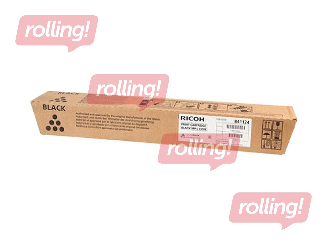 Tooneri pudel Ricoh Aficio MPC2800/ 3300, must, (20000 lk)
