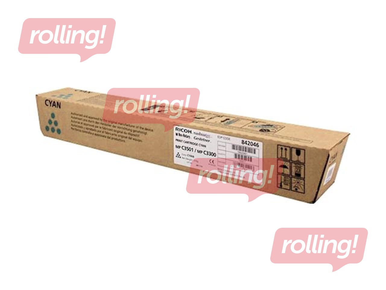 Tooneri pudel Ricoh Aficio MPC2800/ 3300, sinine, (15000 lk)
