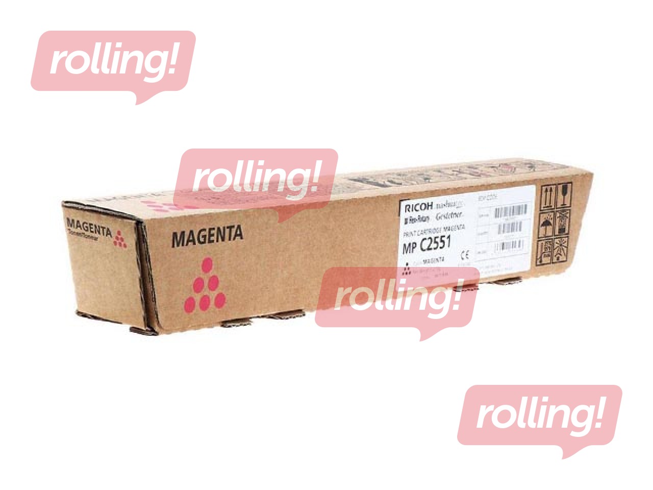 Tooner Ricoh Aficio MPC2551/MPC2051, punane (9500 lk)
