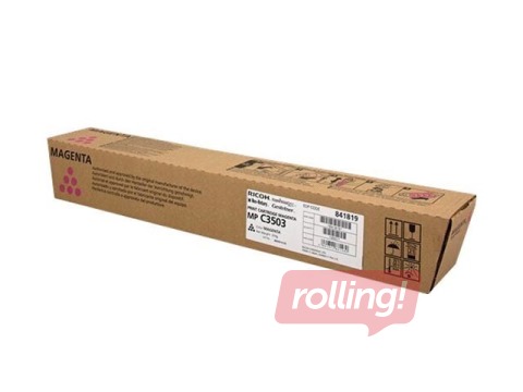 Tooneri pudel Ricoh Aficio MP C3003, MP C3503, punane, (18000 lk)