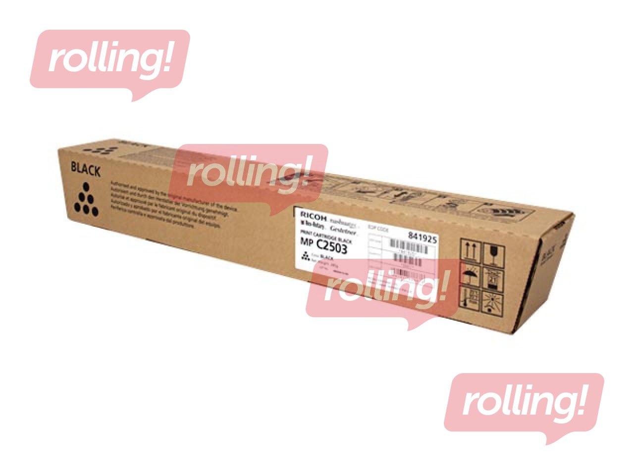 Toonerkassett Ricoh MPC2003SP, MPC2503SP, Aficio 2003, must (15000 lk)