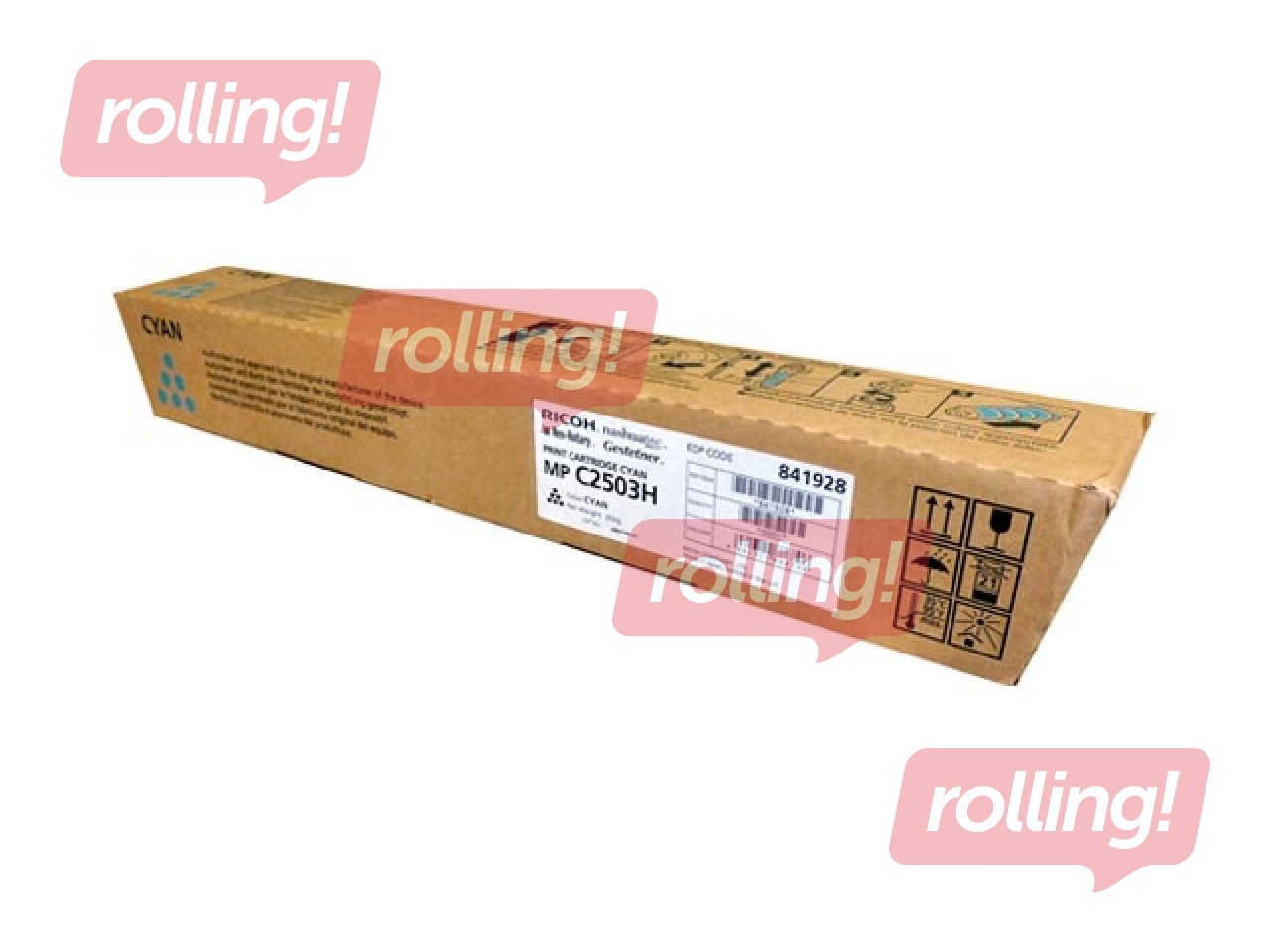 Toonerkassett Ricoh MPC2003SP, MPC2503SP, Aficio 2003, sinine (9500 lk)