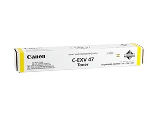 Tonera tūba Canon C-EXV47, dzeltena (21500 lpp.)