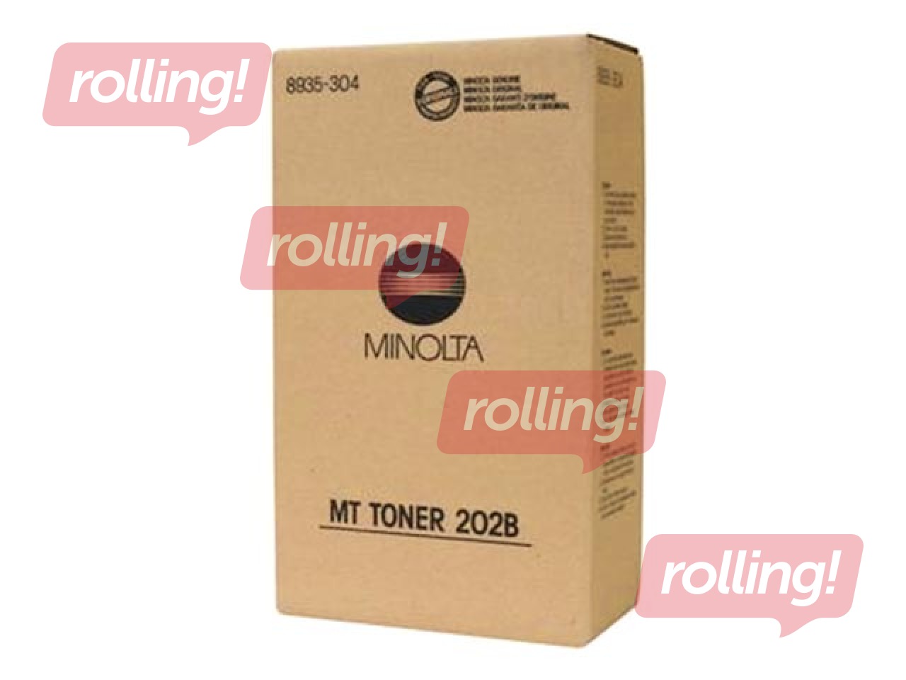 Tooneri pudel Konica Minolta 202B, must, (20000 lk)