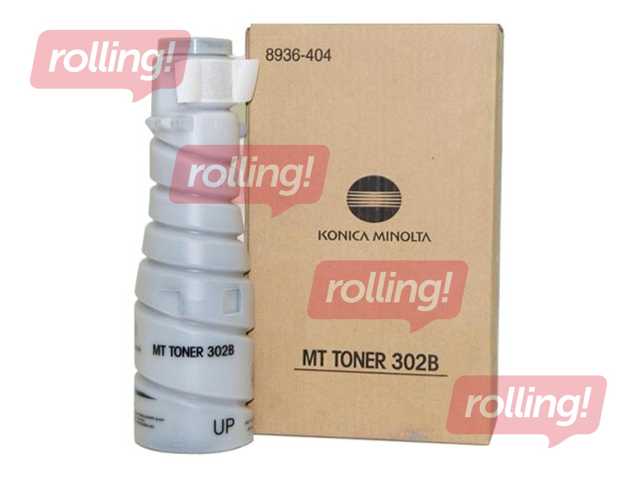 Tooneri pudel Konica Minolta 302B, must, (22000 lk)