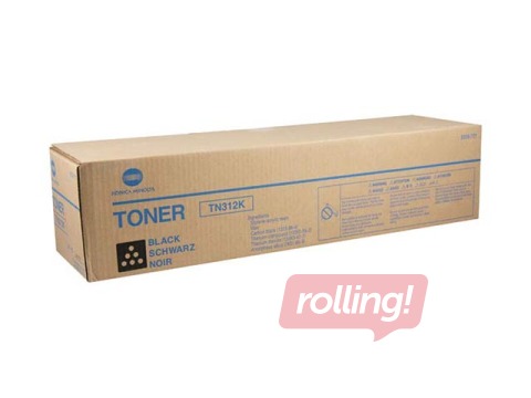 Tooner Konica Minolta TN-312, must, (20000 lk)