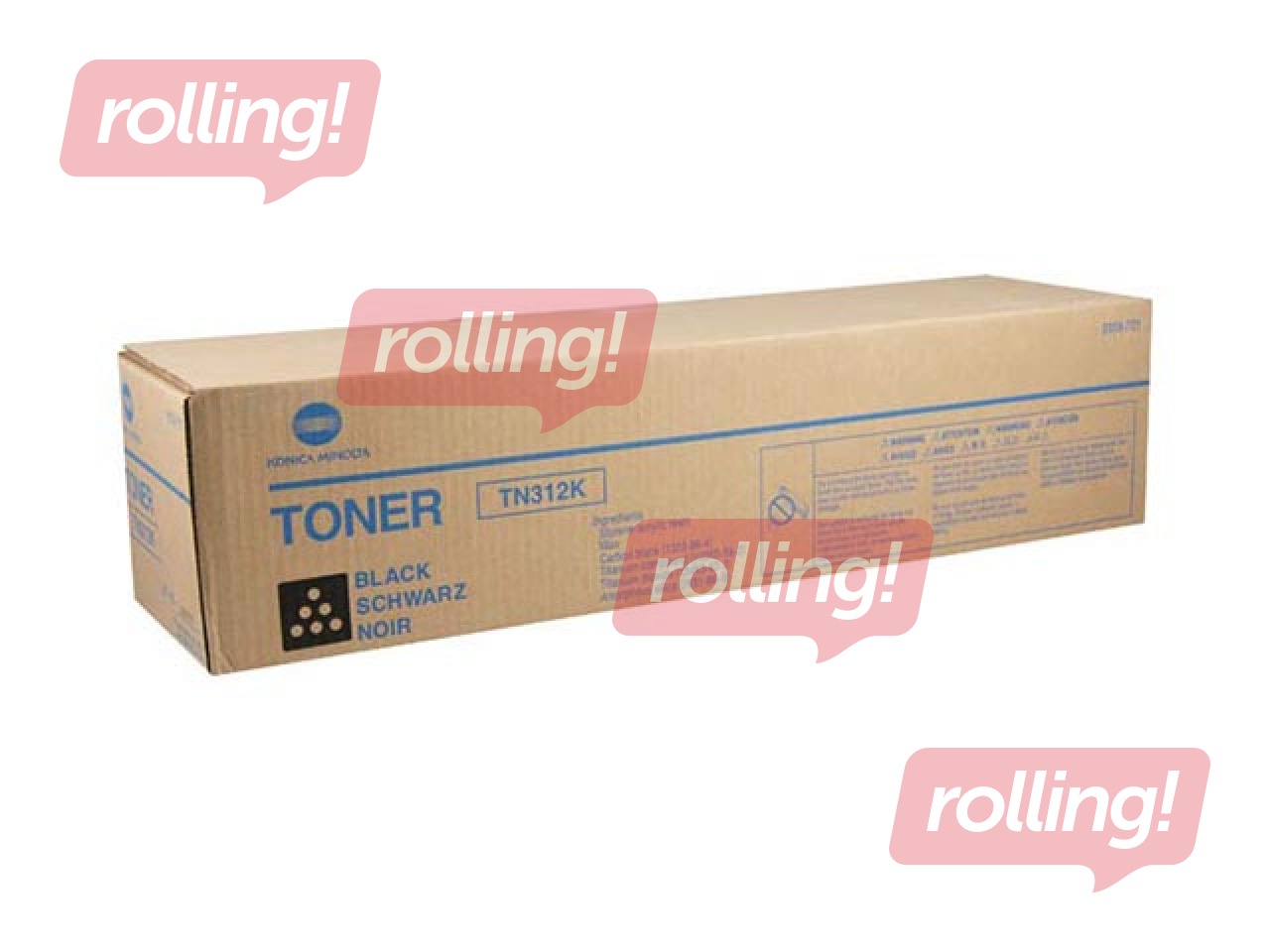 Tooner Konica Minolta TN-312, must, (20000 lk)
