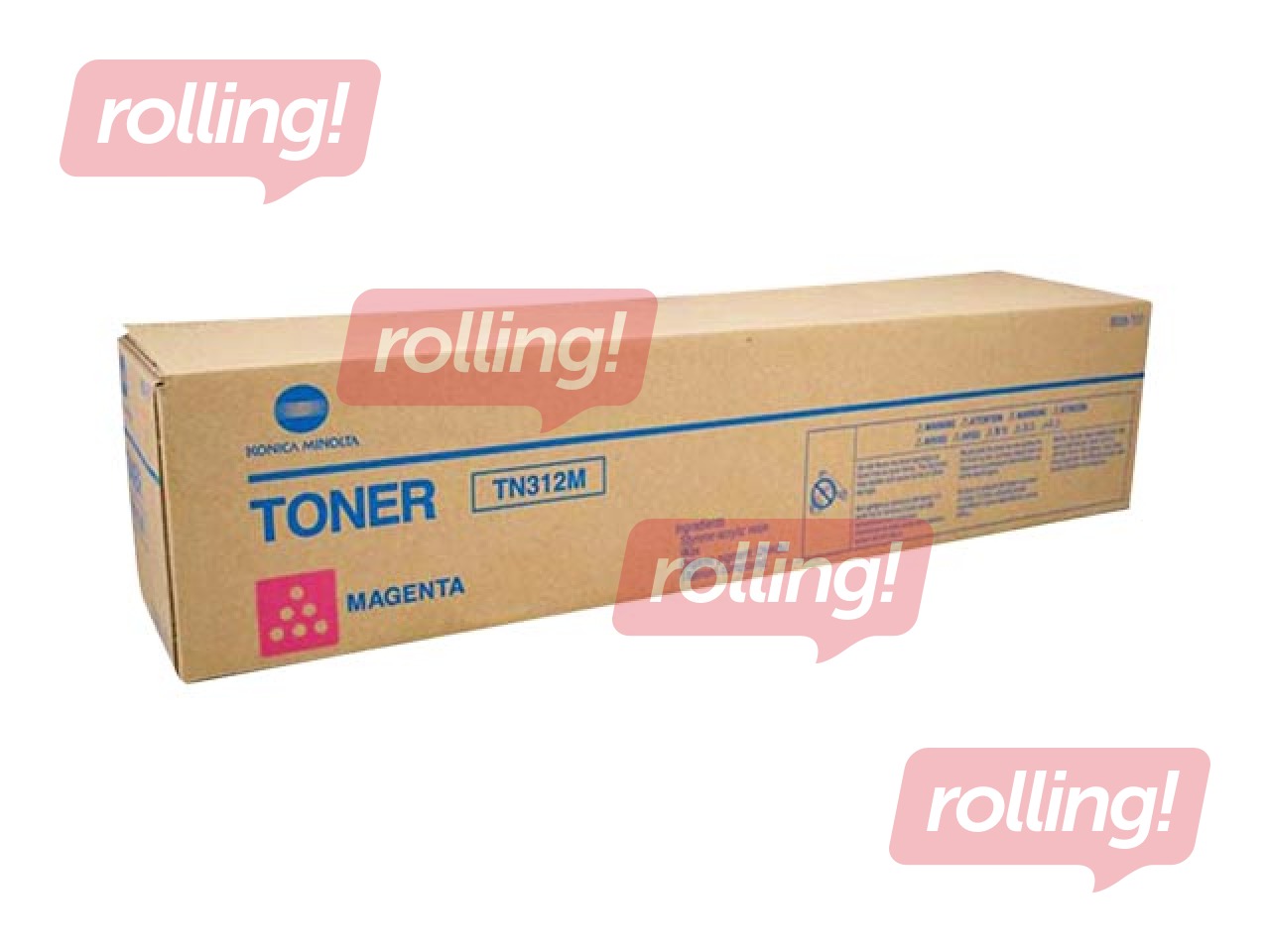 Tooner Konica Minolta TN-312, punane, (12000 lk)