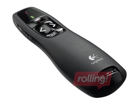 LOGITECH R400 Cordless Presenter USB, black