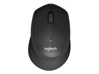Bezvadu datorpele Logitech M330 Silent Plus, Melna