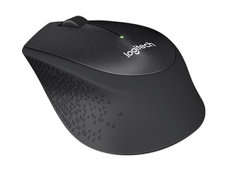 Bezvadu datorpele Logitech M330 Silent Plus, Melna