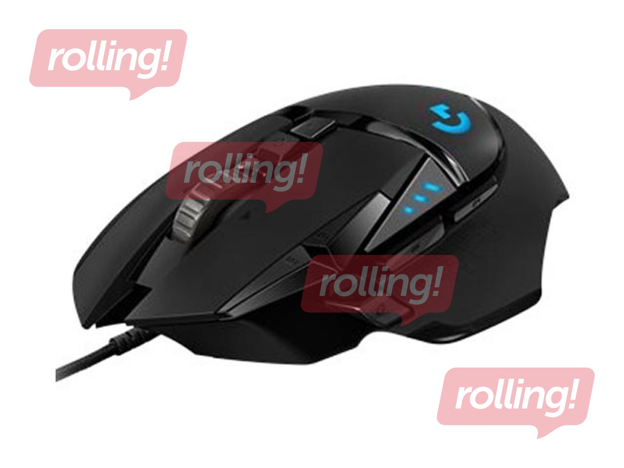 Pele ar vadu Logitech G502 HERO Gaming Mouse, USB