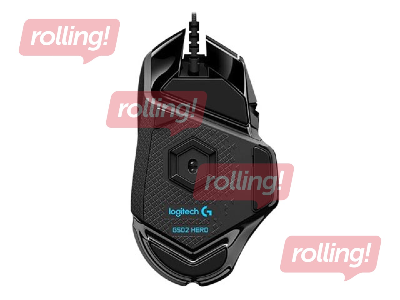 Pele ar vadu Logitech G502 HERO Gaming Mouse, USB