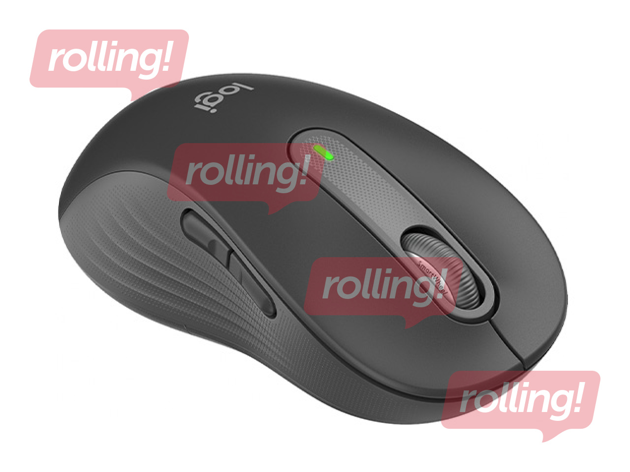 Беспроводная компьютерная мышь Logitech Signature M650 L, для левшей, серая