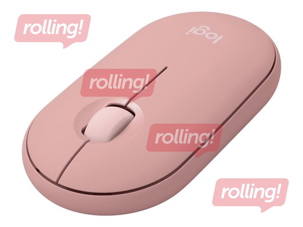 LOGITECH Pebble 2 M350s Wireless Mouse, Rose