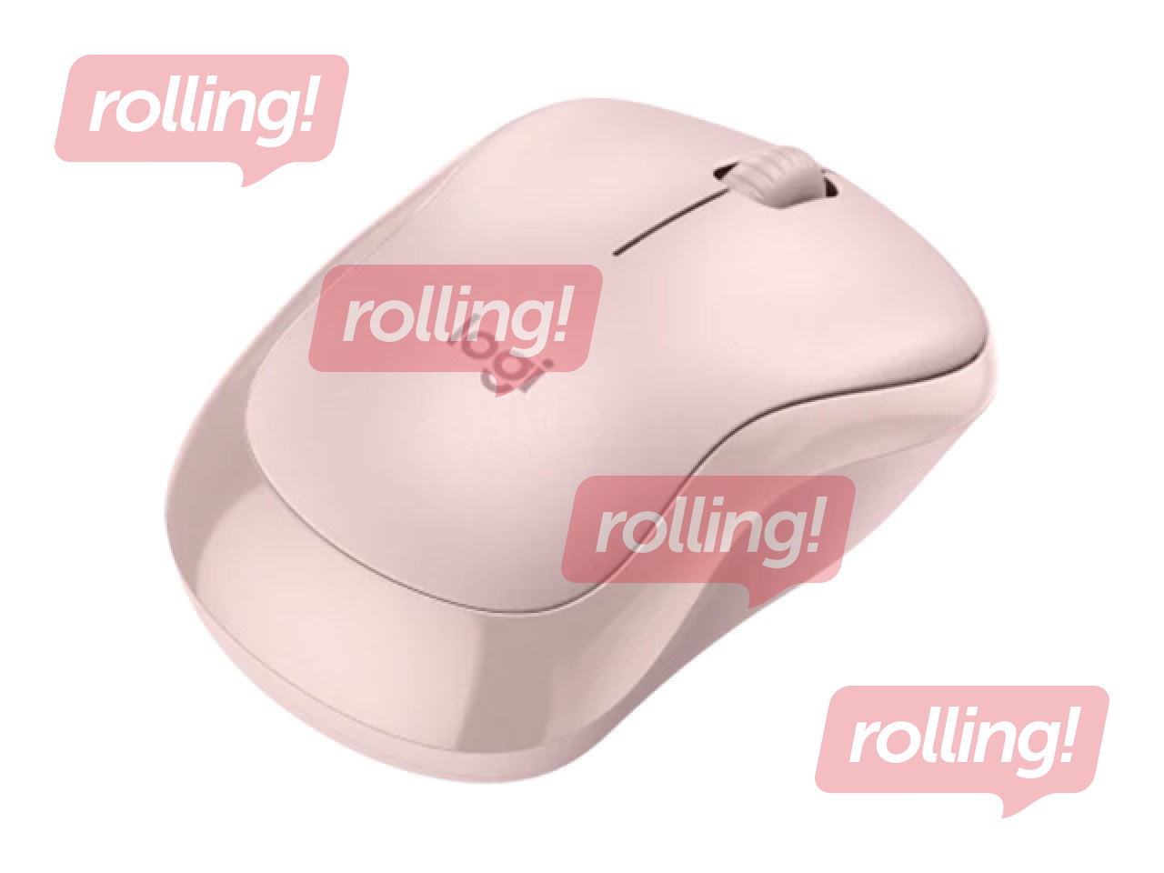 Wireless computer mouse, Logitech, M240, Pink, Bluetooth