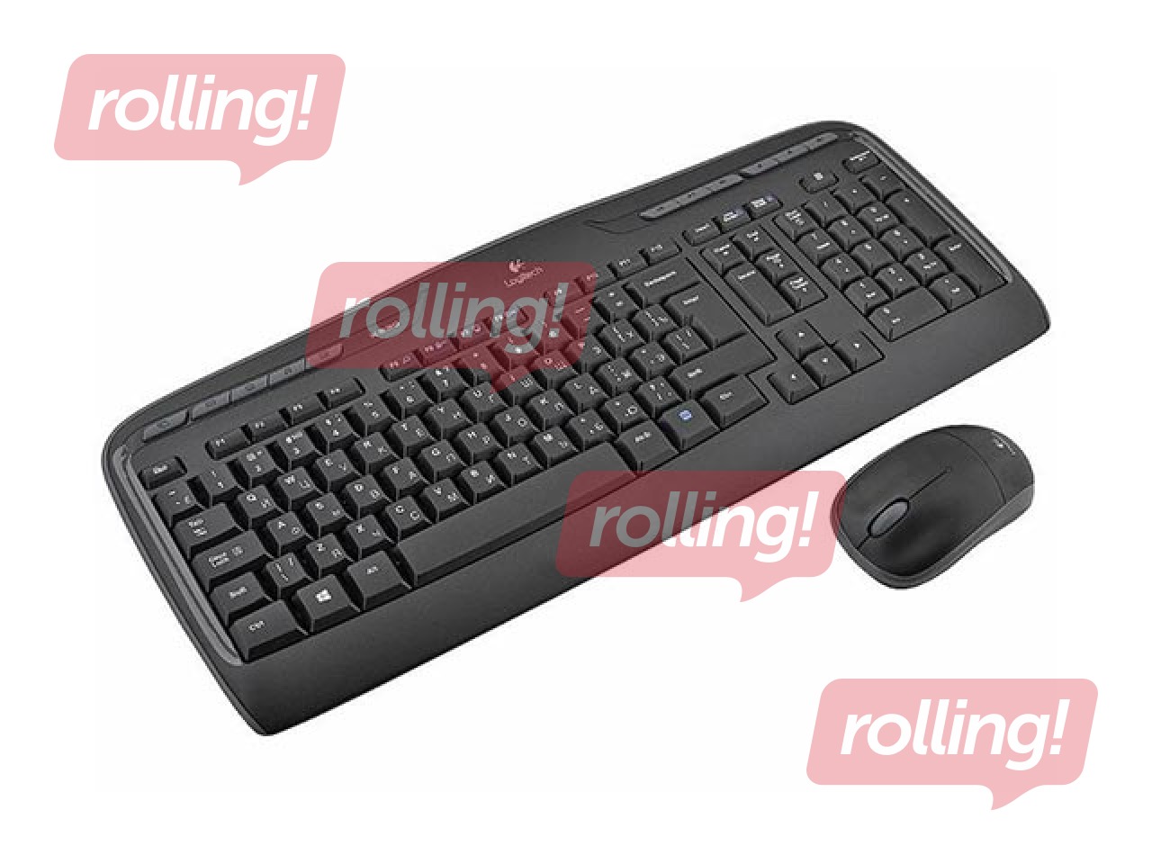 Logitech Wireless Desktop MK330, ENG