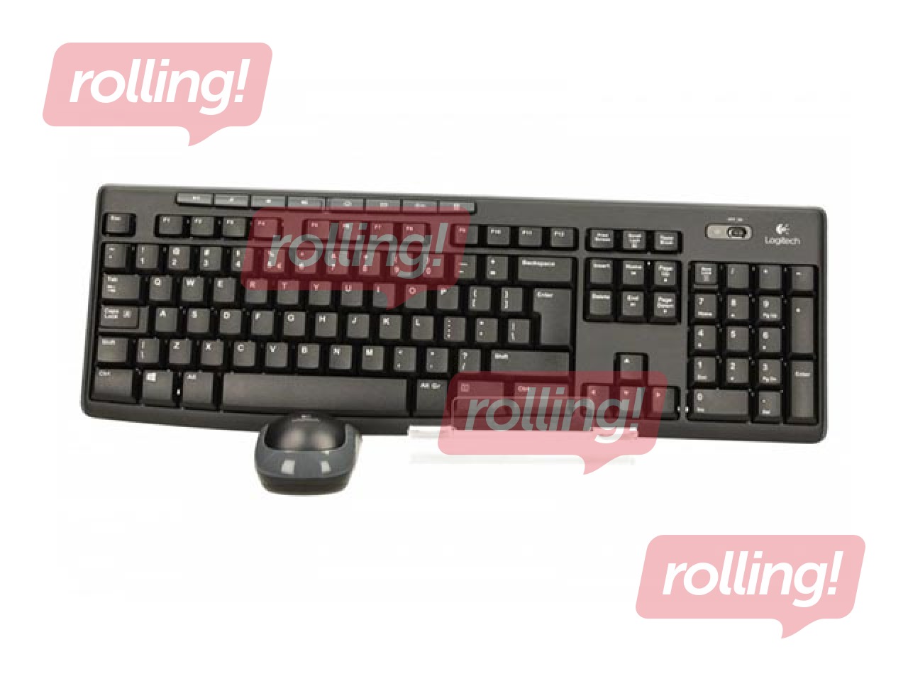 Bezvadu klaviatūras komplekts LOGITECH MK270